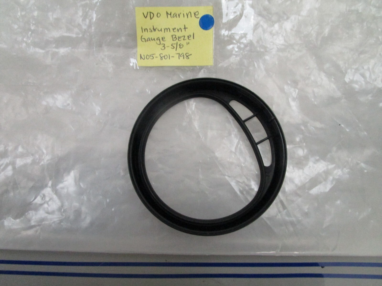 *NEW* 0810 VDO Marine Instrument Gauge Bezel 3-5/8" N05-801-798