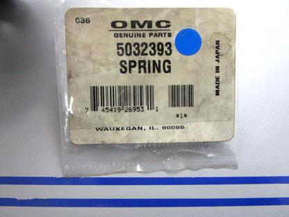 *NEW OEM* 0810 OMC Johnson Evinrude Spring 5032393