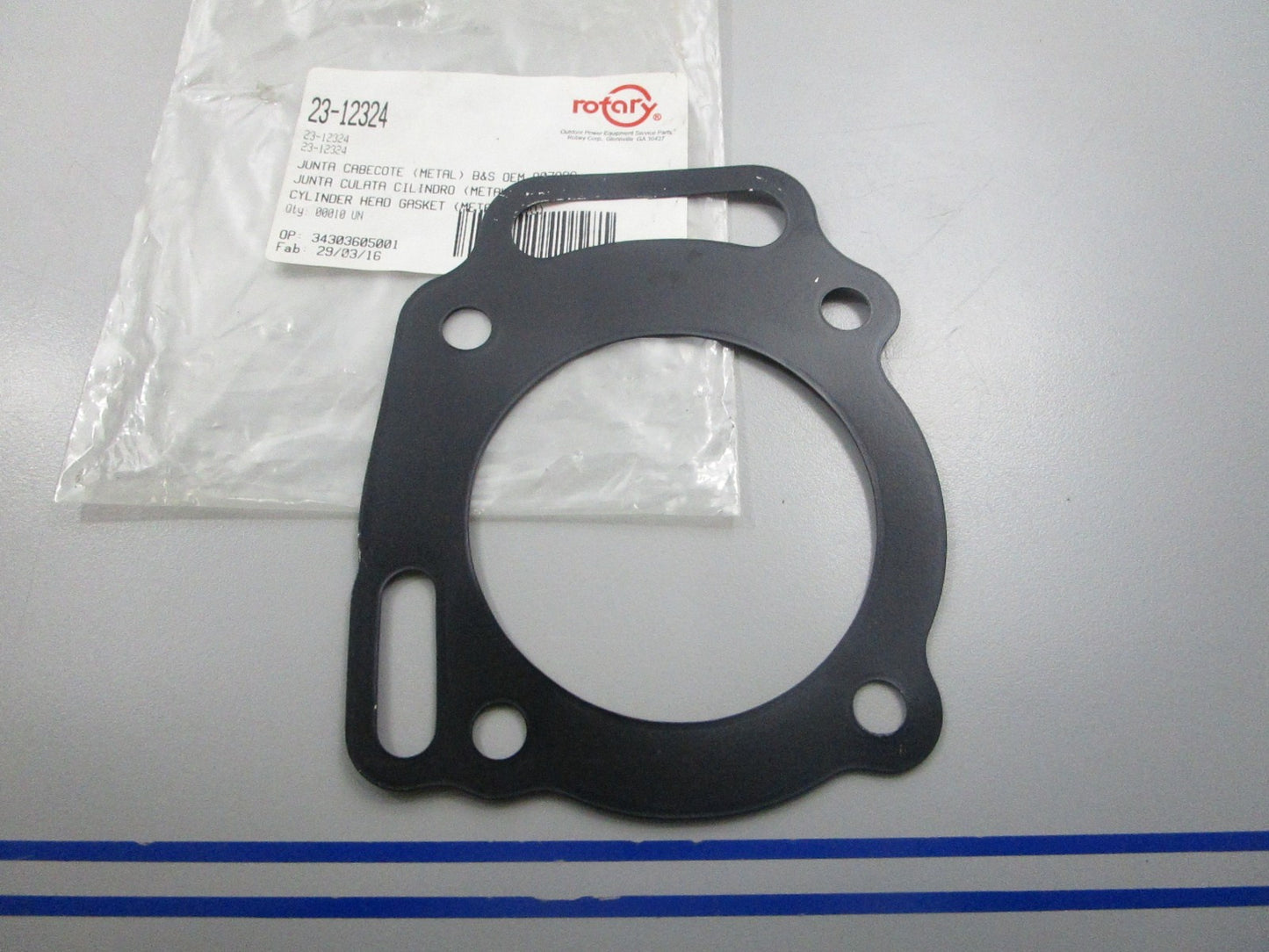 NEW 23-12324 Replaces: 807986 Rotary Cylinder Head Gasket 0810