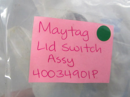 NEW OEM 40034901P Maytage Lid Switch Assembly 0810