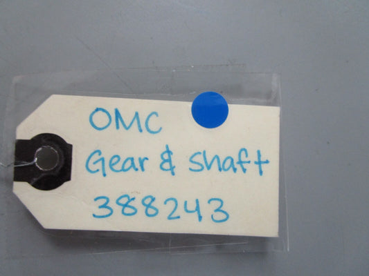 *NEW OEM* 0810 OMC Johnson Evinrude Gear & Shaft 388243 0388243