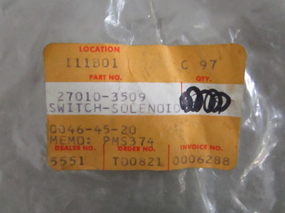 Kawasaki NEW OEM Switch 27010-3509 Jet Ski Watercraft NOS Genuine Part 0820