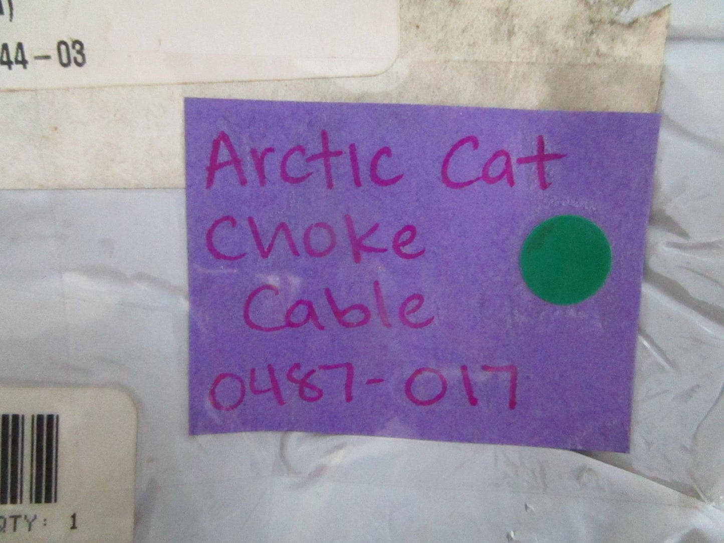 NEW OEM 0487-017 Arctic Cat Choke Cable 0820