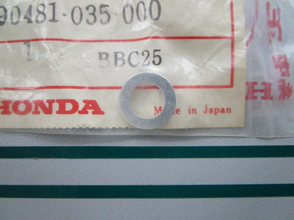 NEW OEM 90481-035-000 Honda 8mm Washer 0810