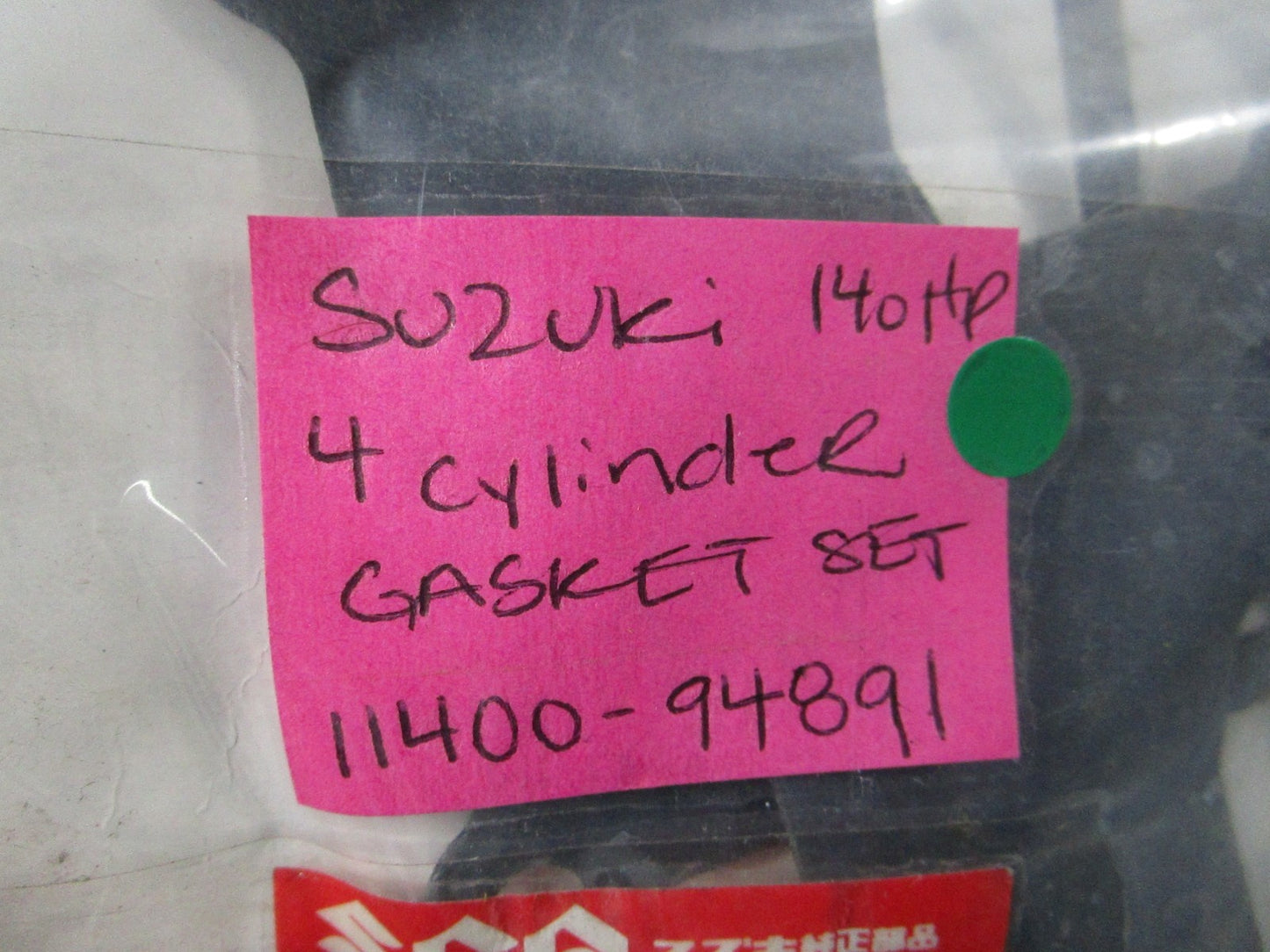 NEW OEM 11400-94891 Suzuki 140 HP 4 Cylinder Gasket Set 0810