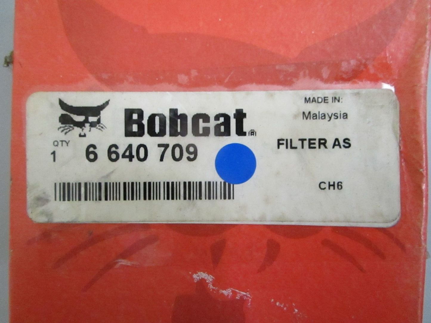 *NEW OEM* 0820 Bobcat Filter Assy 6640709