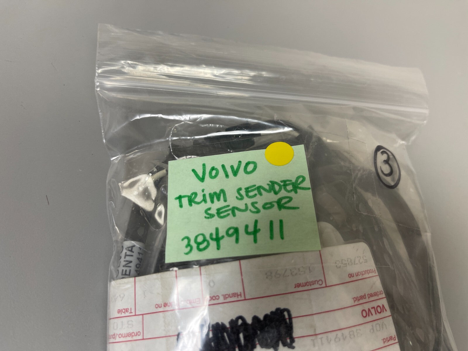 *NEW OEM* 0720 Volvo Penta Trim Sender Sensor 3849411