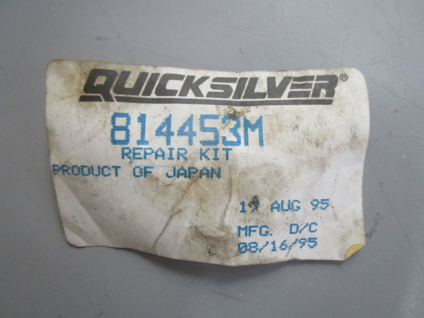*NEW OEM* 0820 Mercury Quicksilver Repair Kit 814453M