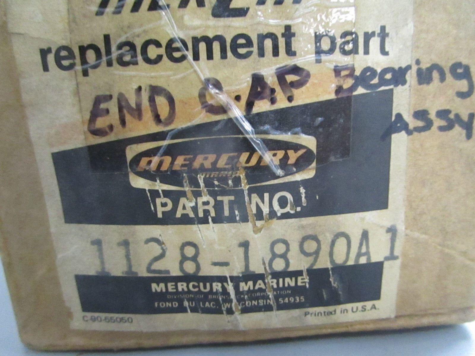 *NEW OEM* 0820 Mercury Quicksilver End Cap Assy 1128-1890A1
