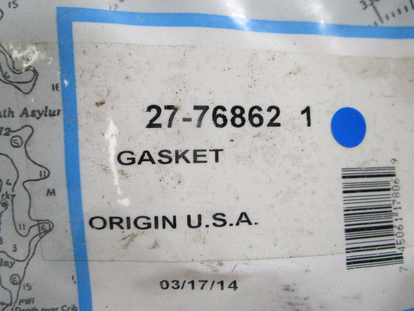 *NEW OEM* 0810 Mercury Quicksilver Gasket 27-76862 1