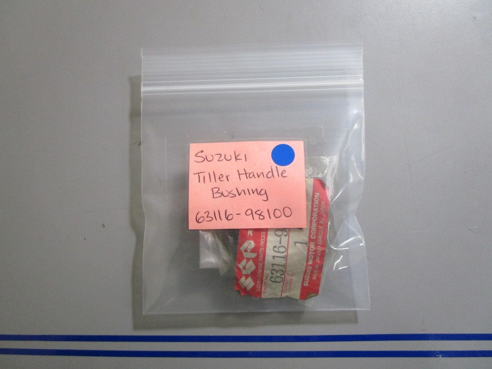 *NEW OEM* 0770 Suzuki Tiller Handle Bushing 63116-98100