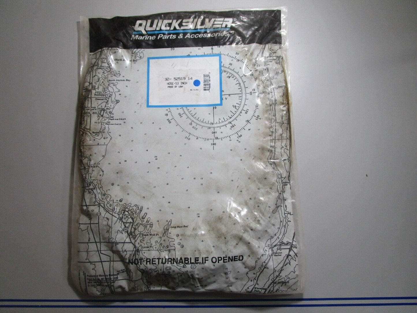 *NEW OEM* 0810 Mercury Quicksilver 53 Inch Hose 32-52519-14