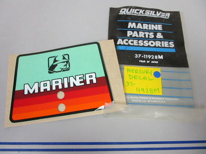 *NEW OEM* 0720 Mercury Quicksilver Decal 37-11928M