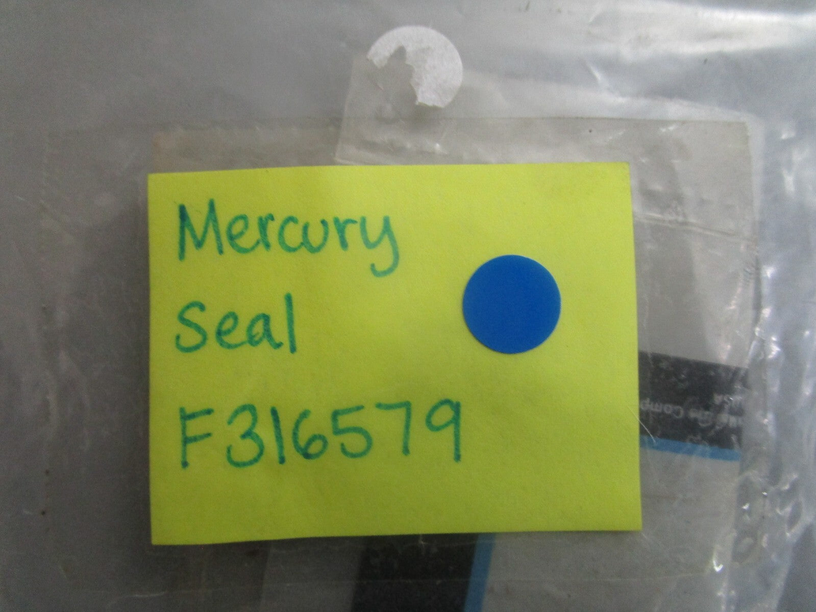 *NEW OEM* 0810 Mercury Quicksilver Seal F316579