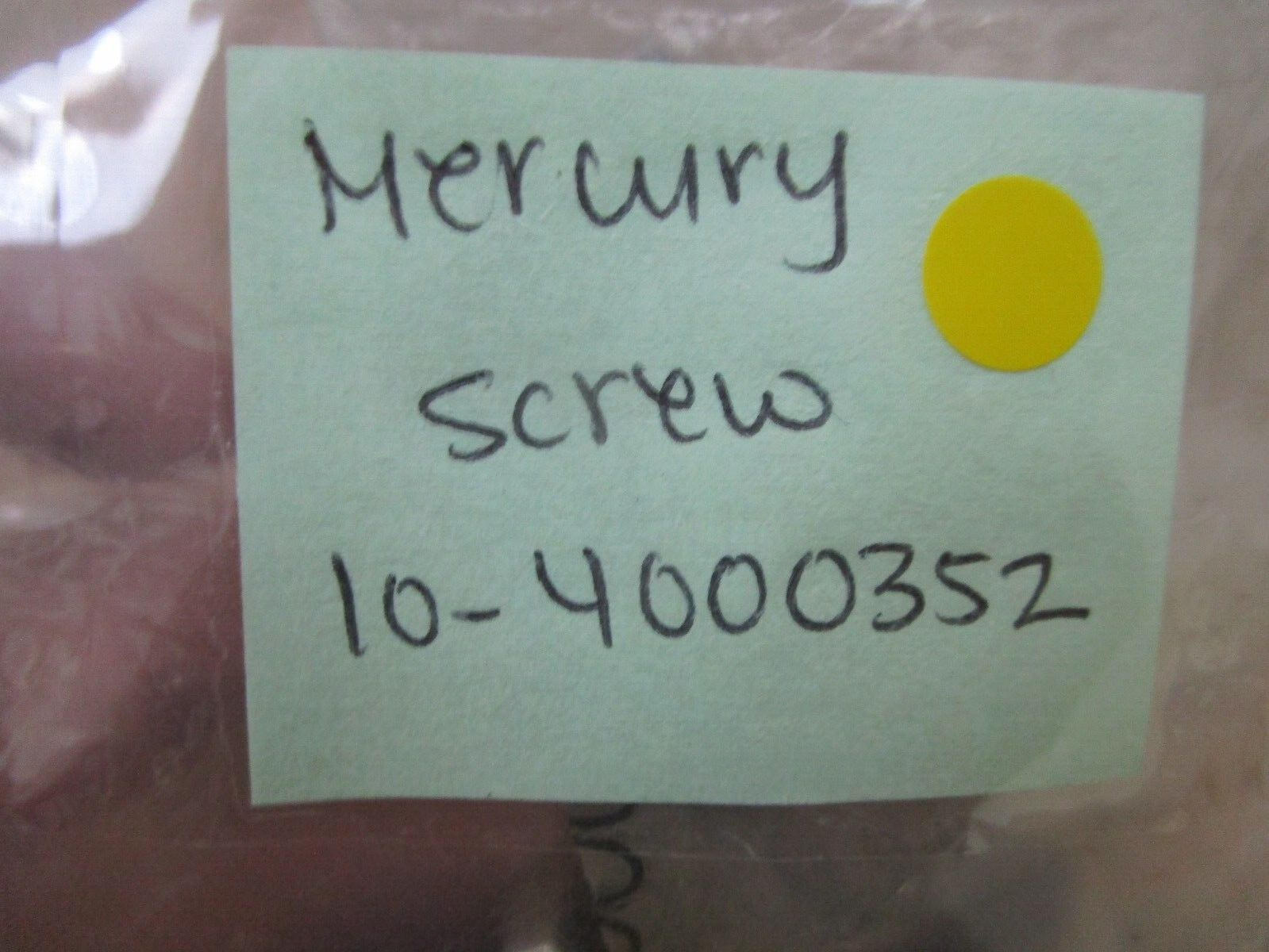 *NEW OEM* 0750 Mercury Quicksilver SCREW 10-4000352
