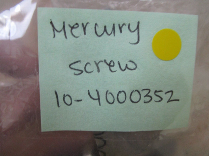 *NEW OEM* 0750 Mercury Quicksilver SCREW 10-4000352