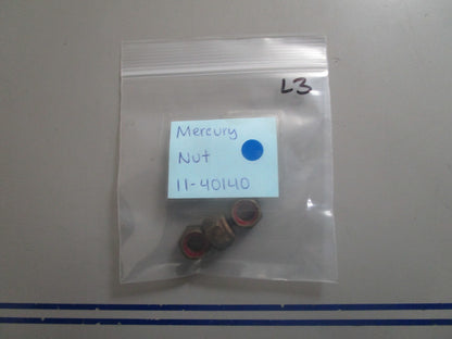 *NEW OEM* (LOT OF 3) 0810 Mercury Quicksilver Nut 11-40140