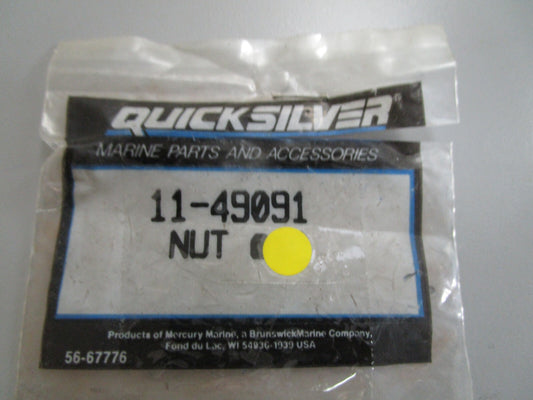 *NEW OEM* (LOT OF 5) 0810 Mercury Quicksilver Nut 11-49091