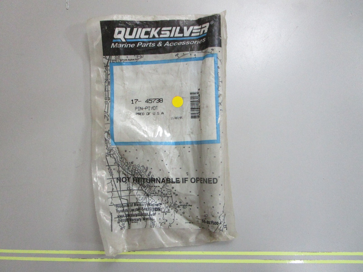 *NEW OEM* 0810 Mercury Quicksilver Pivot Pin 17-45738