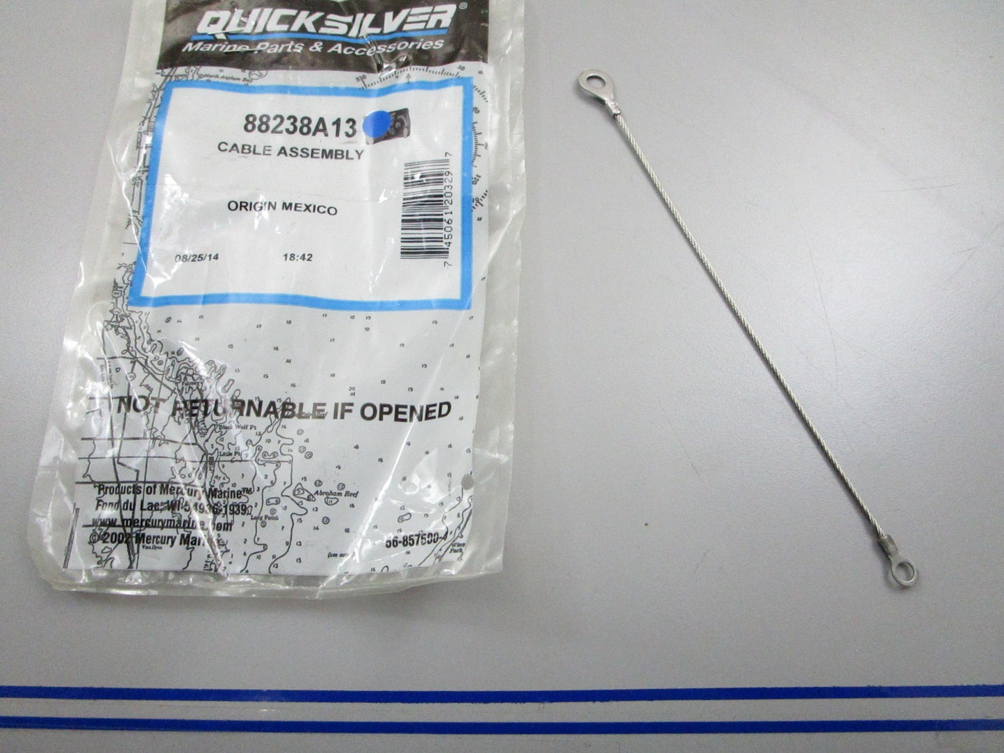 *NEW OEM* 0810 Mercury Quicksilver Cable Assembly 88238A13