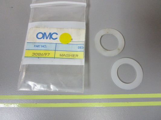 *NEW OEM* (LOT OF 2) 0810 OMC Johnson Evinrude Washer 308697 0308697