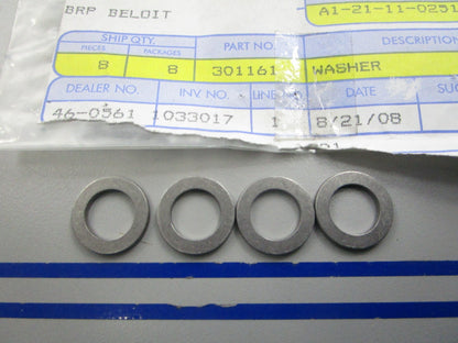 NEW OEM (LOT OF 4) 301161 0301161 OMC Johnson Evinrude Washer 0810