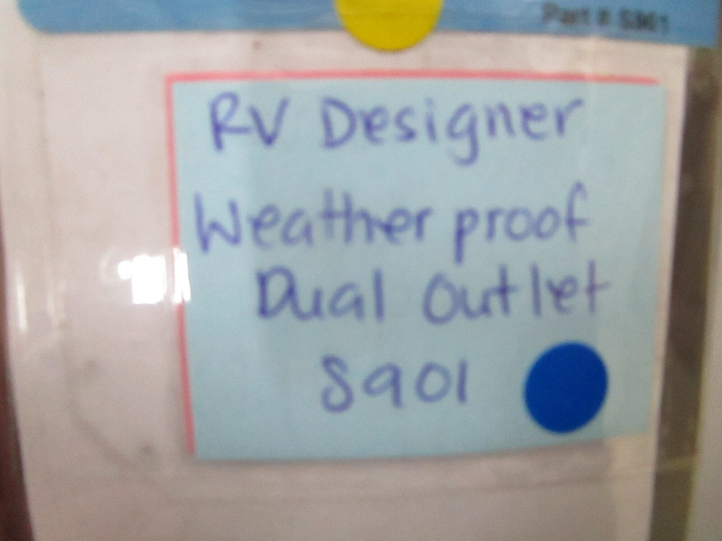 *NEW* 0780 RV Designer Weather Proof Dual Outlet S901