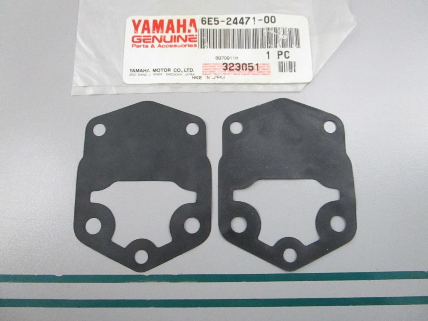 NEW OEM (LOT OF 2) 6E5-24471-00-00 Yamaha Diaphragm 0810