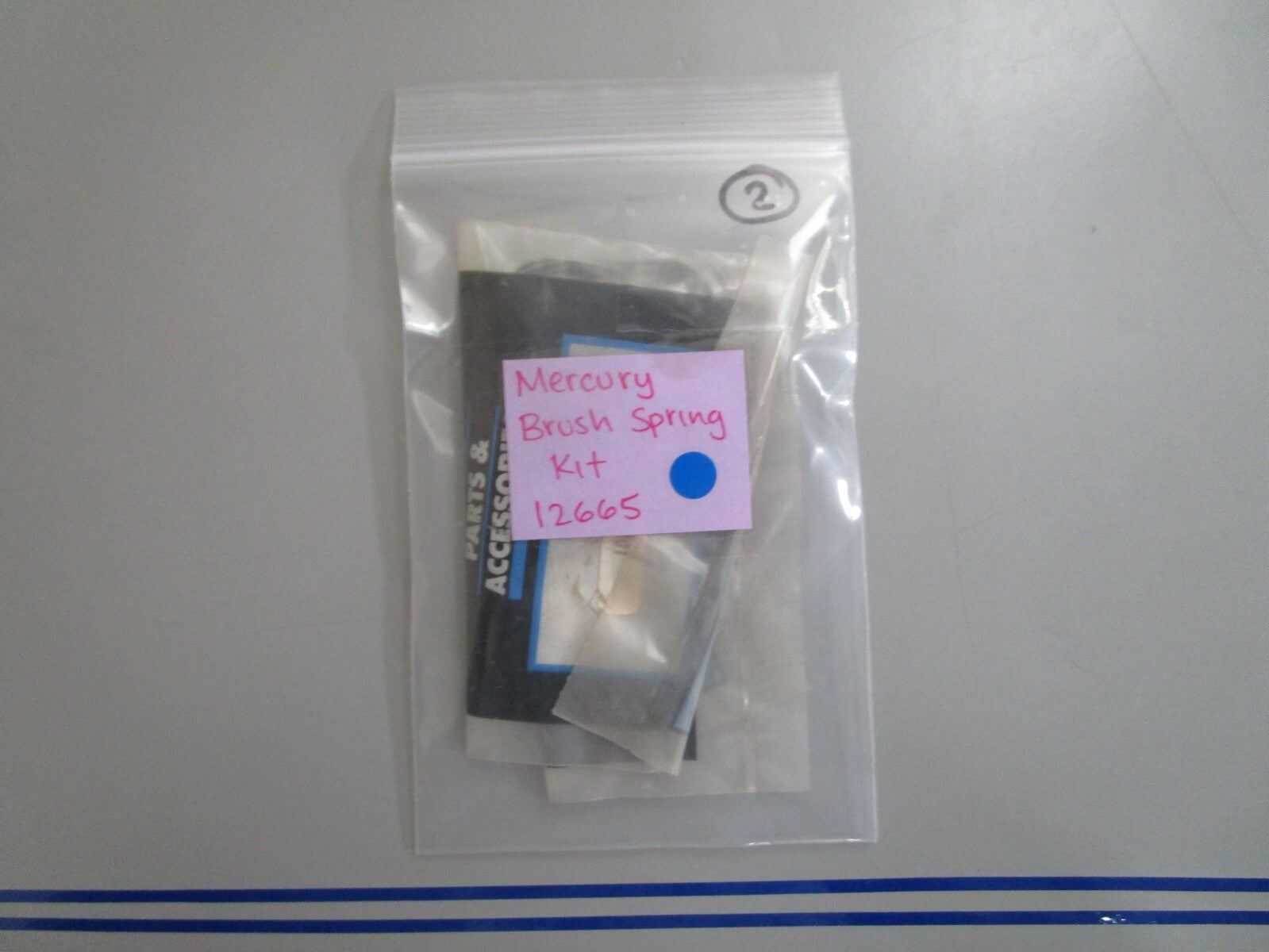 *NEW OEM* 0770 Mercury Quicksilver Brush Spring Kit 12665