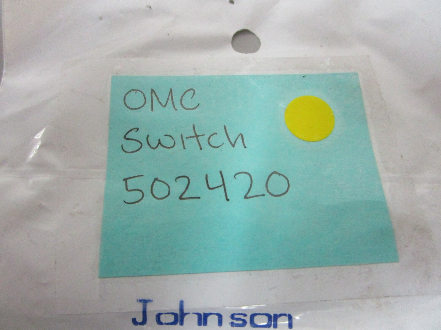 *NEW OEM* 0810 OMC Johnson Evinrude Switch 502420 0502420