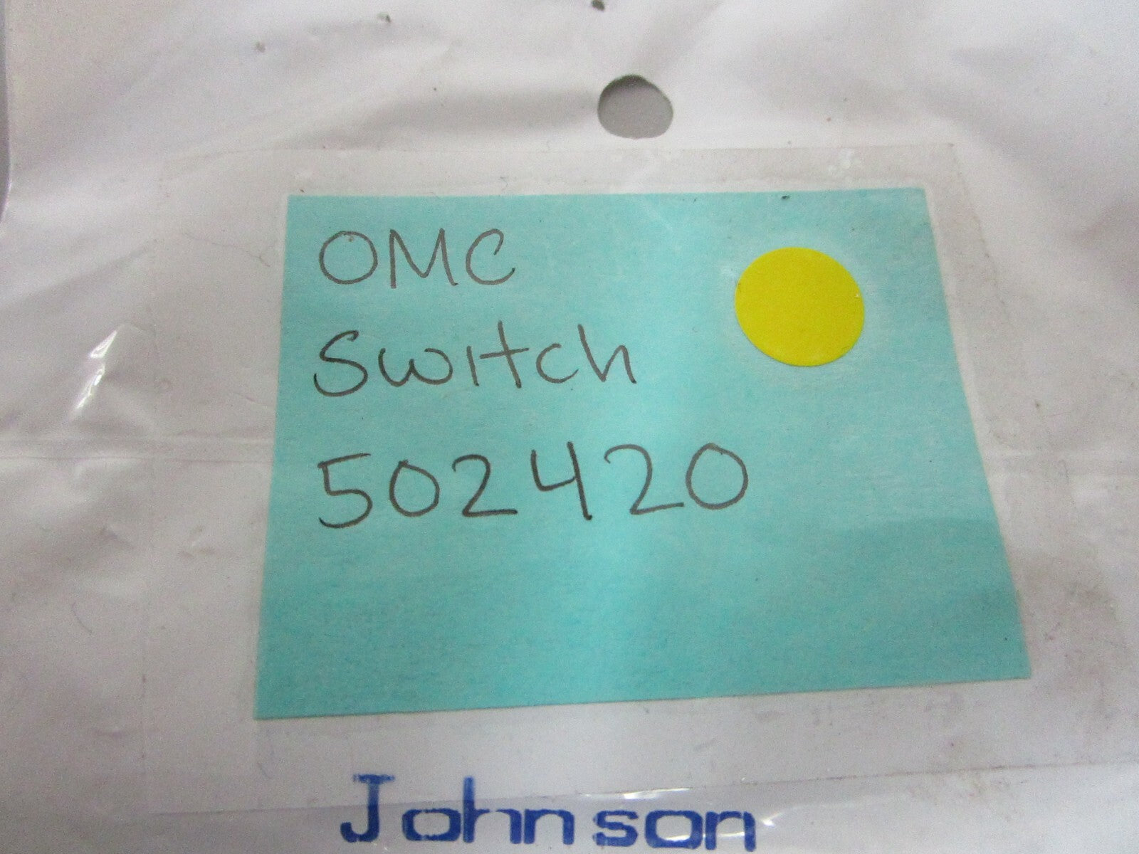 *NEW OEM* 0810 OMC Johnson Evinrude Switch 502420 0502420
