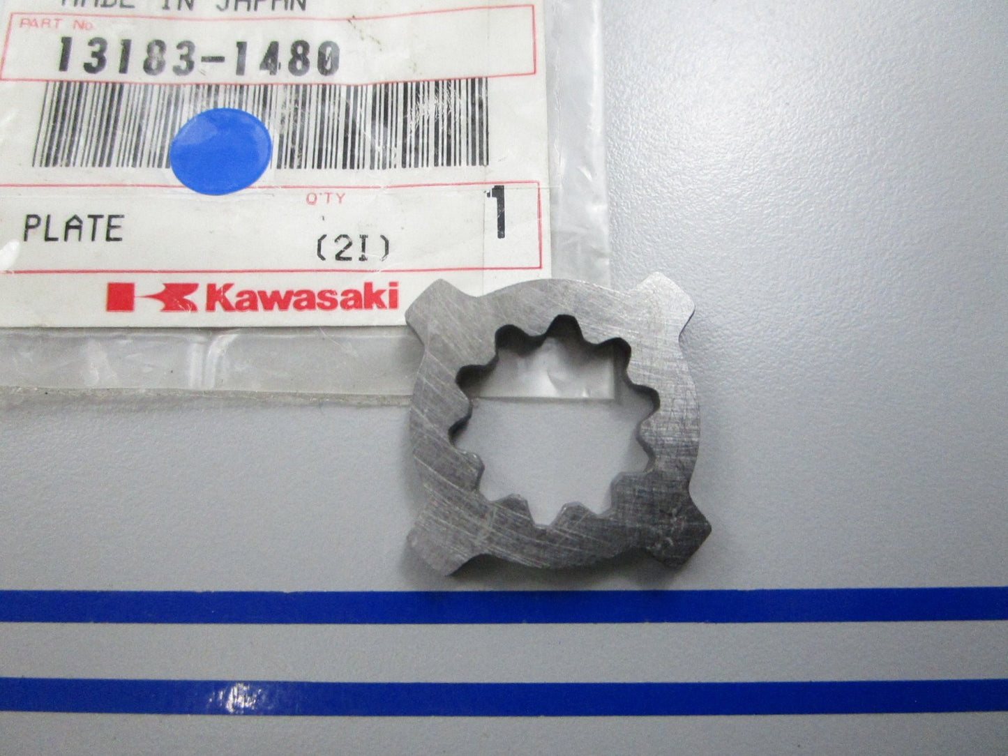 NEW OEM 13183-1480 Kawasaki Plate 0810