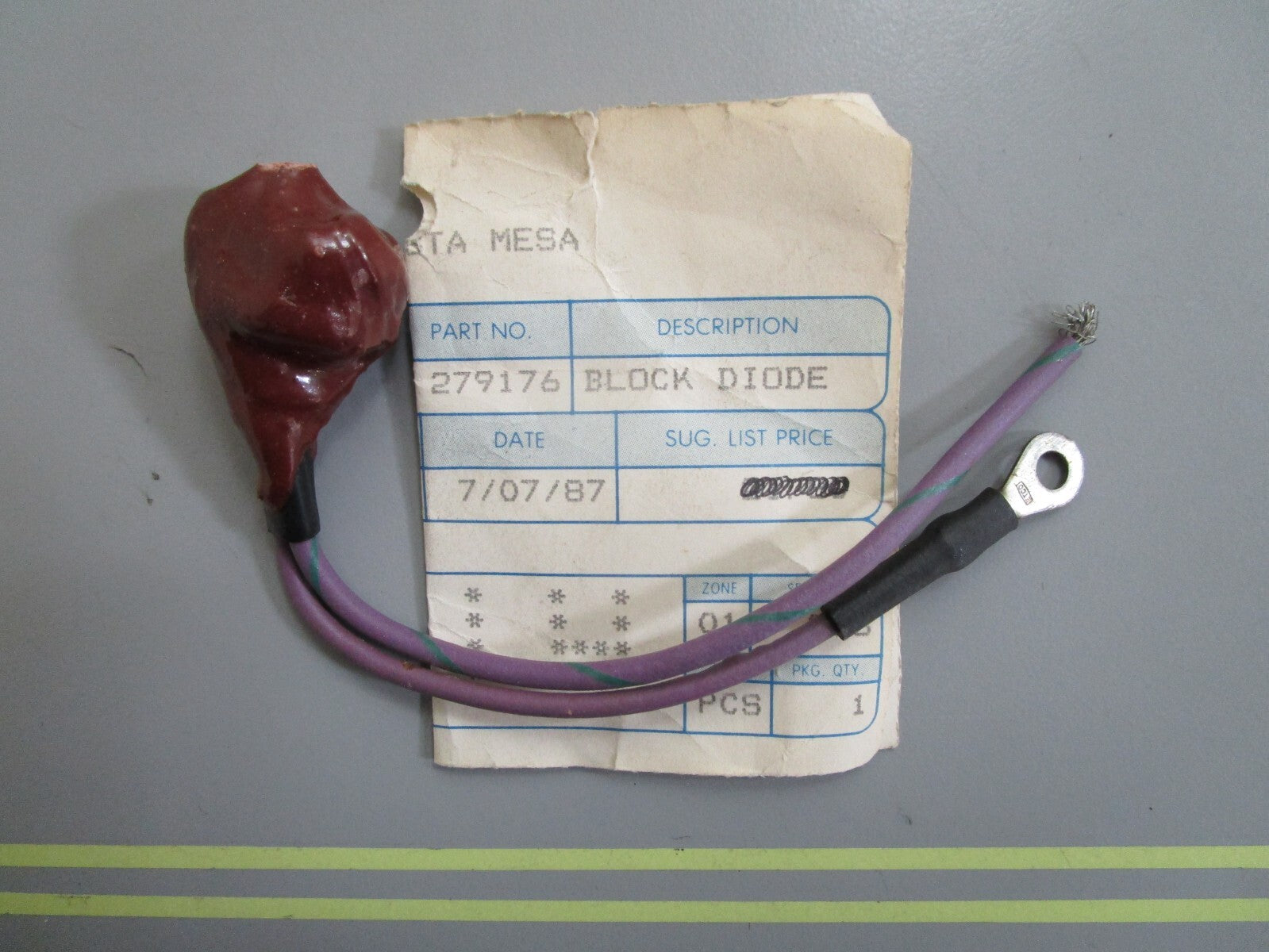 *NEW OEM* 0810 OMC Johnson Evinrude Block Diode 279179 0279176