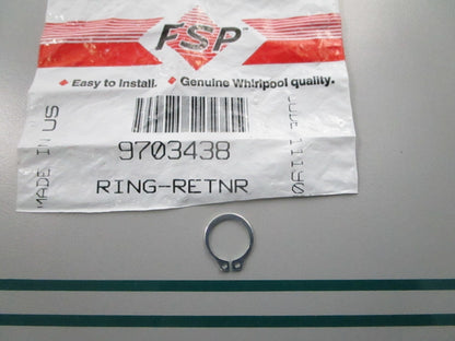 NEW OEM 9703438 Whirlpool Retainer Ring 0810