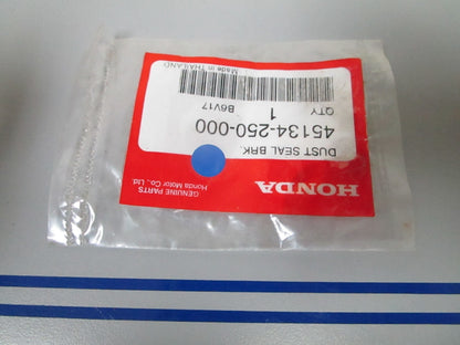 NEW OEM 45134-250-000 Honda Brake Dust Seal 0720