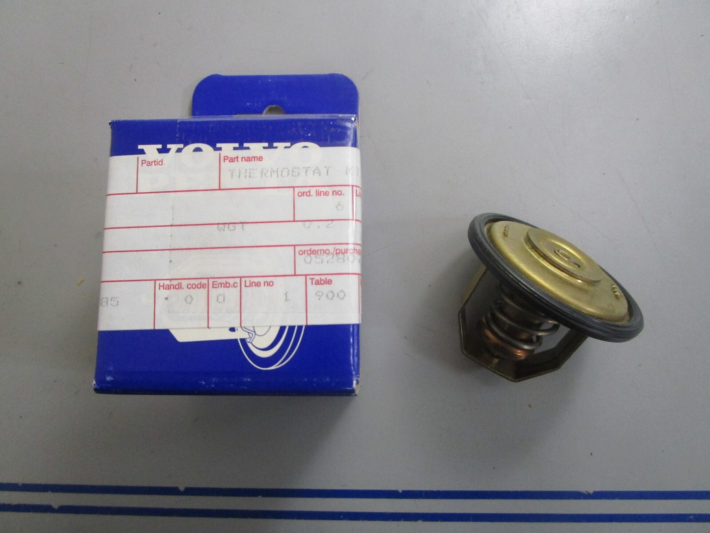 *NEW OEM* 0820 Volvo Penta Thermostat Kit 876097