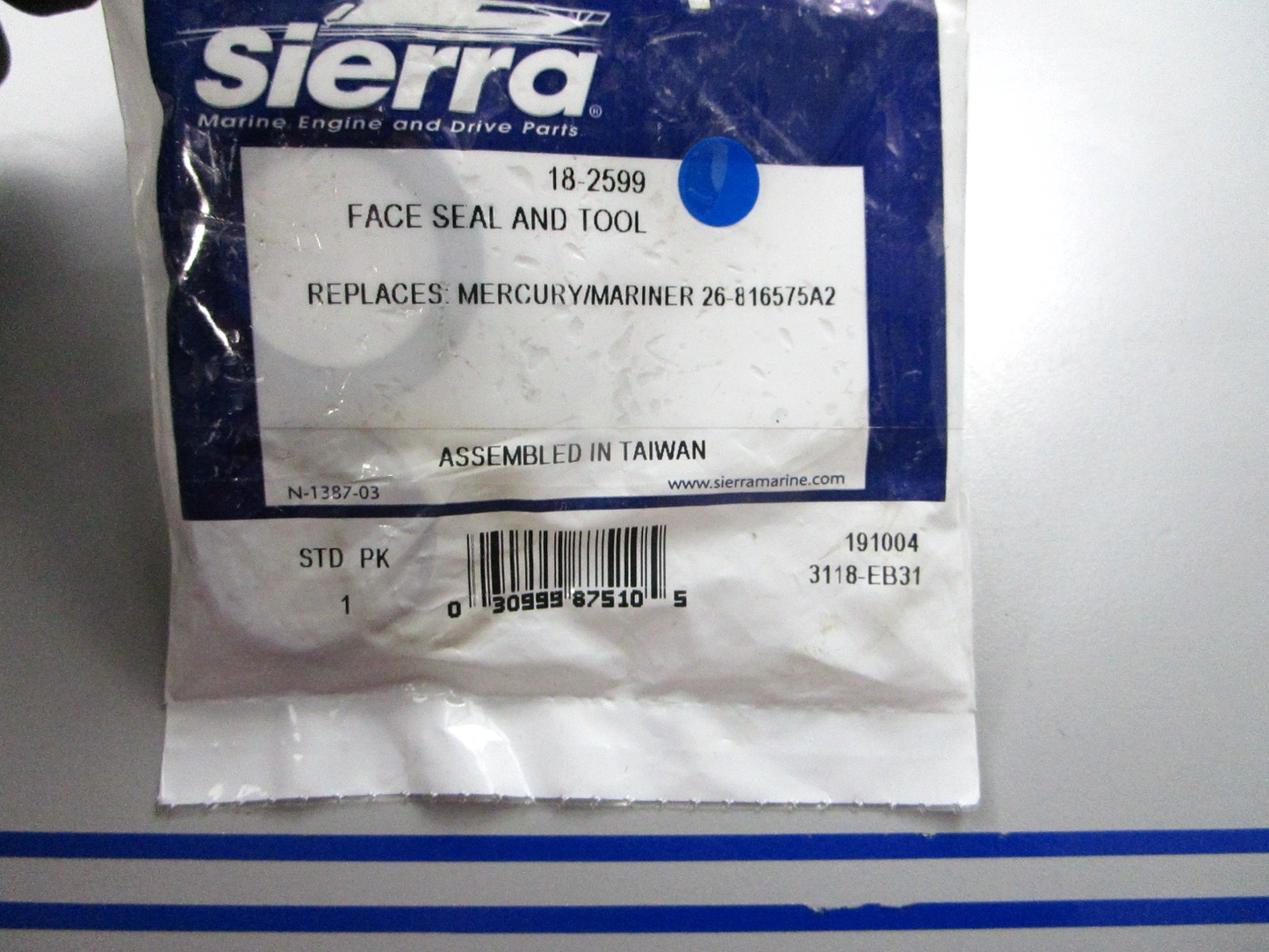 *NEW* 0810 Sierra Face Seal & Tool 18-2599 Replaces: Mercury 26-816575A2