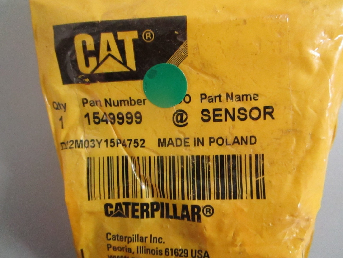 NEW OEM 154-9999 CAT Sensor 0820