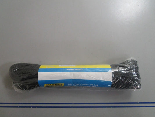 *NEW* 0810 Seachoice 1/8" x 100FT Braided Rigging Line 40511