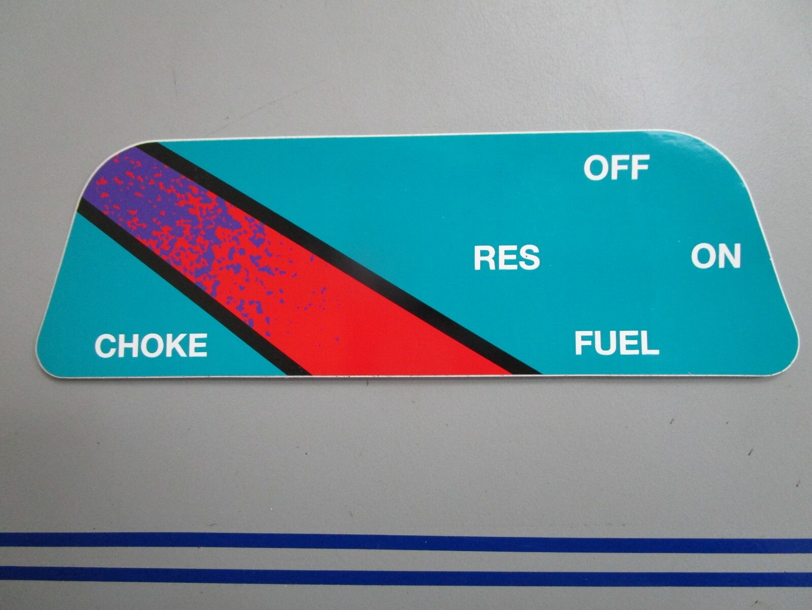 *NEW OEM* 0820 Arctic Cat Tigershark Console Decal 0614-182