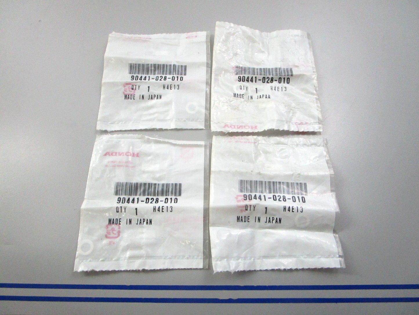 NEW OEM (LOT OF 4) 90441-028-010 Honda Washer 0810