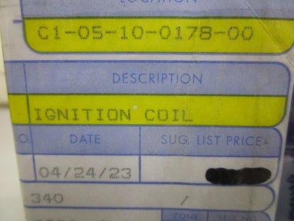 *NEW OEM* 0820 OMC Johnson Evinrude Ignition Coil 582508 0582508