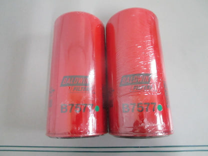 Baldwin B7577 By-Pass Lube Spin-On Oil Filter Caterpillar LOT OF 2 NEW 0820