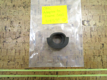 *NEW OEM* 0750 OMC Johnson Evinrude ADAPTER TO FRAME SEAL 318570 0318570