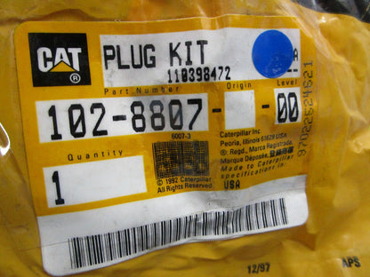 NEW OEM 102-8807 CAT Plug Kit 0810