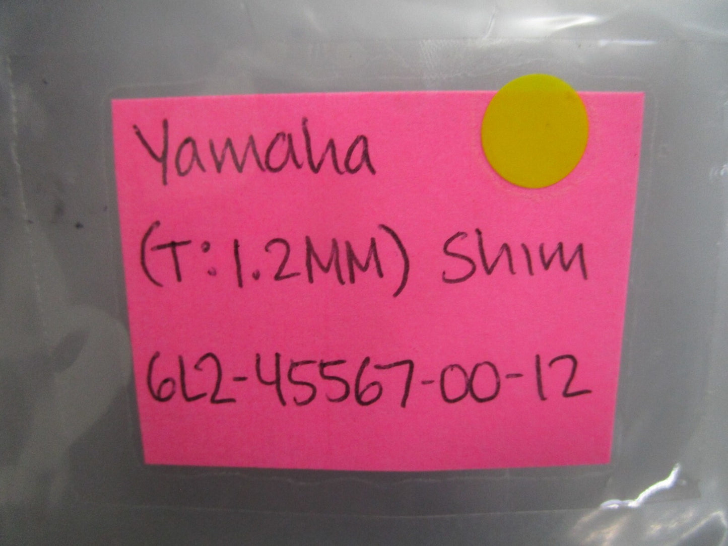 *NEW OEM* 0810 Yamaha (T: 1.2MM) Shim 6L2-45567-00-12