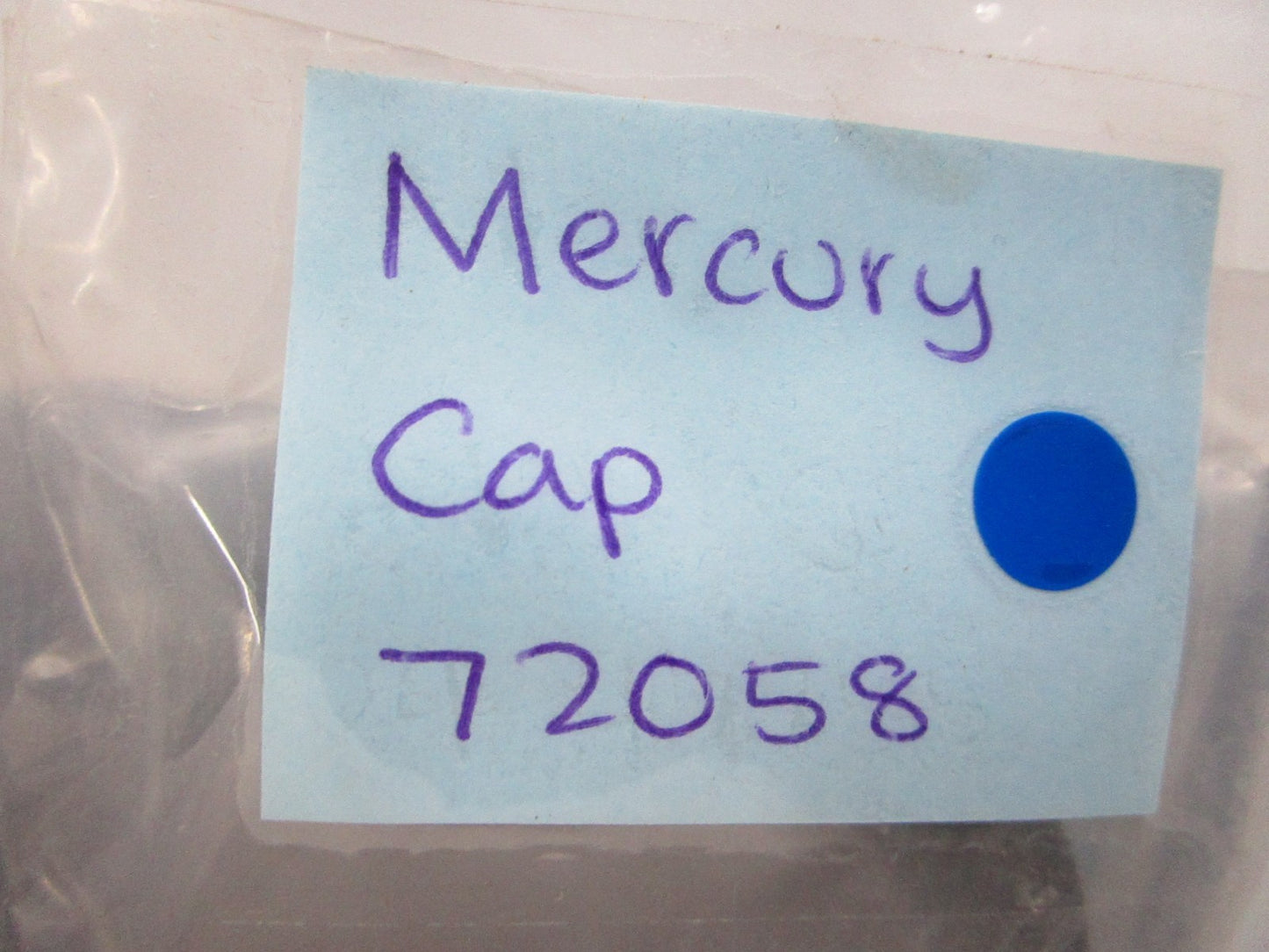 NEW OEM 72058 Mercury Quicksilver Cap 0810