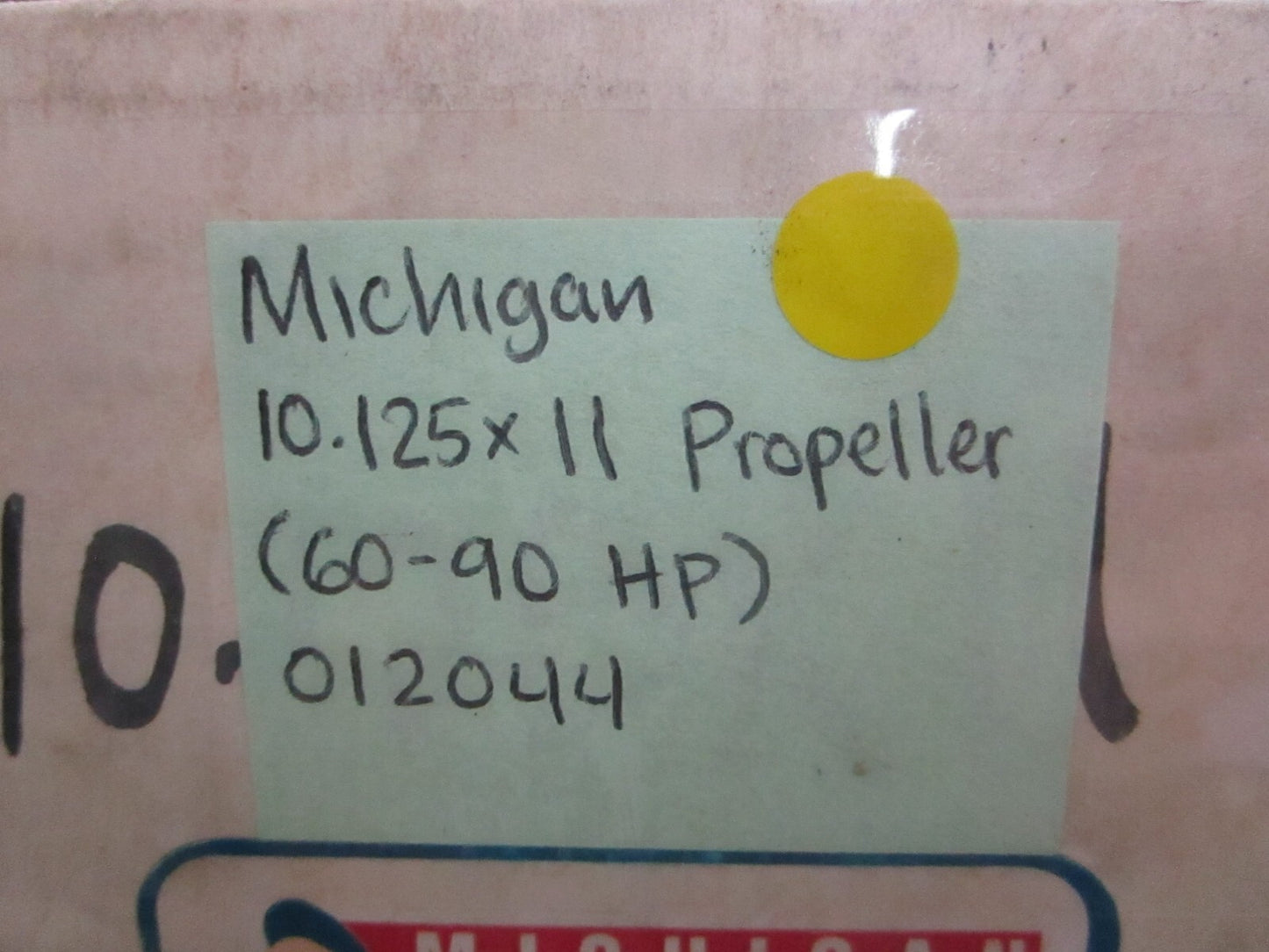 *NEW* 0820 Michigan 60- 90 HP 10.125 × 11 Propeller 012044