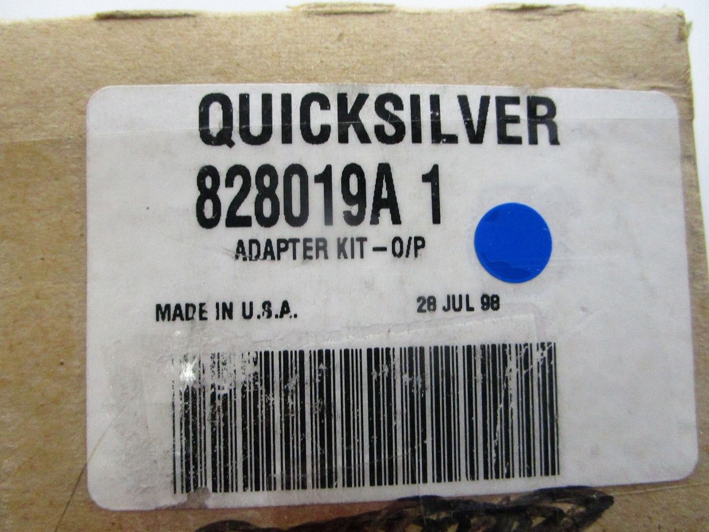 *NEW OEM* 0810 Mercury Quicksilver Oil Pressure Adapter Kit 828019A 1