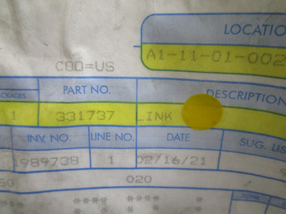 *NEW OEM* 0810 OMC Johnson Evinrude Link 331737 0331737